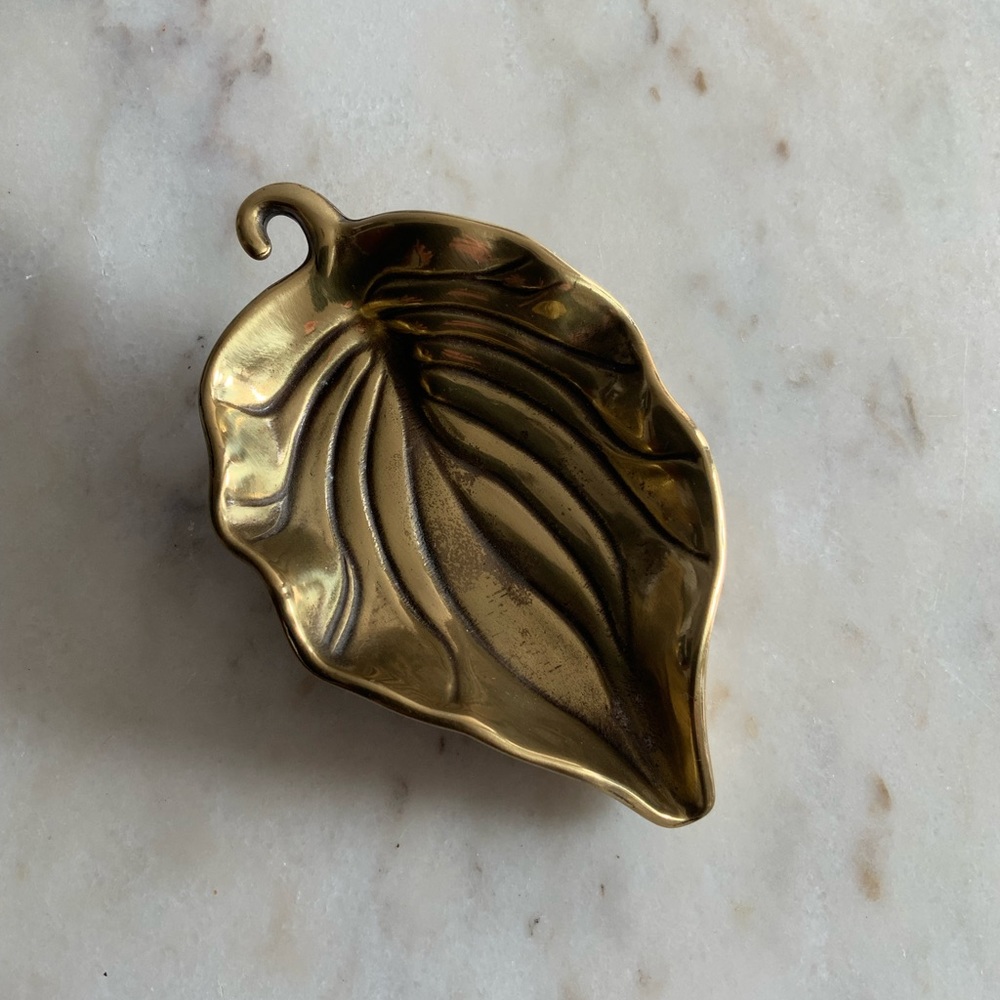 Vintage Leaf Dish